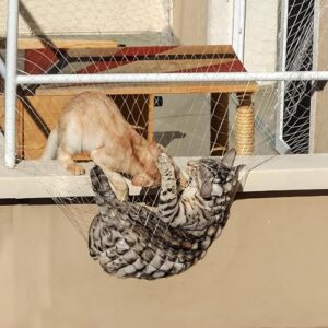 Heavy-Duty Cat Safety Net for Balconies