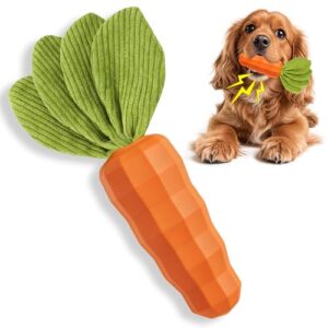 Indestructible Carrot Dog Chew Toy