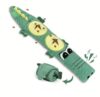 Indestructible Crocodile Squeaky Dog Toy