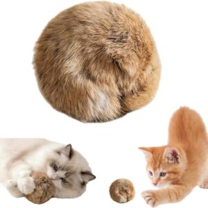 Interactive Catnip Balls for Indoor Cats