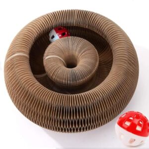 Interactive Cat Scratcher Toy for Indoor Cats