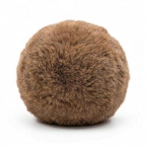 Interactive Faux Fur Catnip Toy Balls