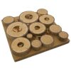 Interactive Maze-a-Log Treat Toy for Small Pets