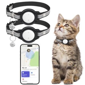 JIARUI GPS Cat Tracker Collar - 2 Pack