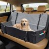 Large Dog Car Seat with Safety Belts