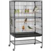 Large Parrot Bird Cage with Wheels