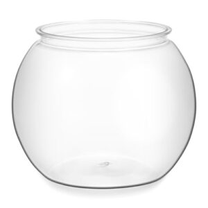 Large Unbreakable Plastic Goldfish Bowl