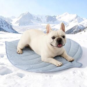 Leaf-Shaped Dog Cooling Mat for Summer