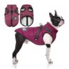 LUOWAN Waterproof Dog Coat with Harness
