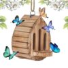 Natural Butterfly House and Feeder