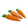 Natural Carrot Chew Toys for Small Pets