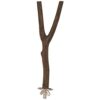 Natural Wooden Y-Shape Bird Perch