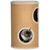 PawHut 2-Level Scratching Barrel for Cats