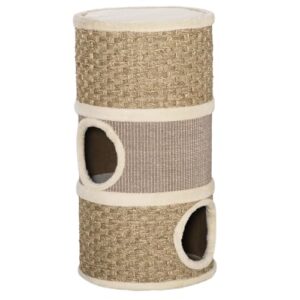 PawHut Cat Scratching Barrel Tree