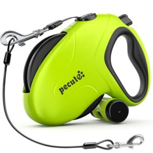 Pecute 10m Retractable Dog Leash with Holder
