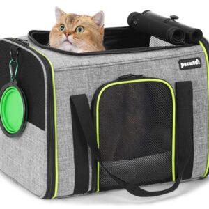 Pecute Large Foldable Cat Carrier Bag