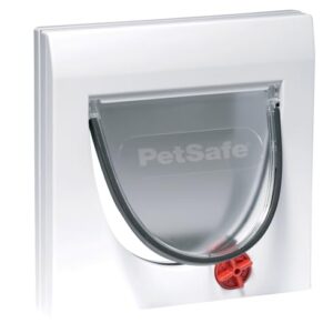 PetSafe 4-Way Locking Cat Flap - White