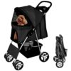 Pet Travel Stroller for Dogs and Cats