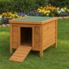 Pet Vida Wooden Rabbit and Guinea Pig Hutch