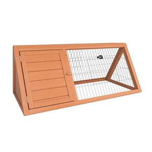 Pet Vida Wooden Rabbit Hutch and Cage