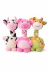 Plush Dog Toy Bundle with Squeakers