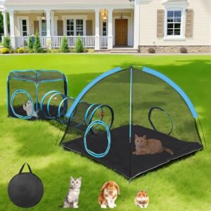 Portable 3-in-1 Outdoor Cat Enclosure
