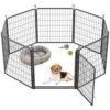 Portable 8-Panel Pet Exercise Playpen