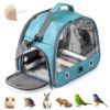 Portable Bird Backpack with Stand and Tray