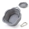 Portable Collapsible Dog Bowl for Outdoors