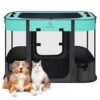 Portable Foldable Pet Playpen for Indoor/Outdoor