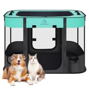 Portable Foldable Pet Playpen for Indoor/Outdoor