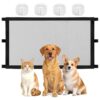 Retractable Mesh Pet and Baby Safety Gate