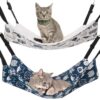 Reversible Cat Hammock - 2 Pack