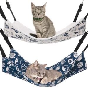 Reversible Cat Hammock - 2 Pack