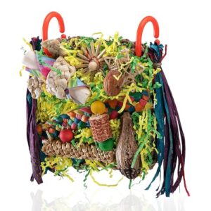 Safe Shredding Toy for Parrots and Birds