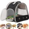 Small Animal Travel Backpack with Clear Window