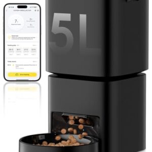 Smart Automatic Pet Feeder for Cats and Dogs