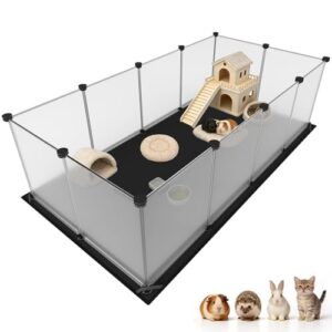 Spacious Waterproof Guinea Pig Playpen