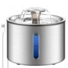 Stainless Steel Cat Water Fountain 2.5L