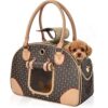 Stylish Water-Resistant Dog Purse Carrier