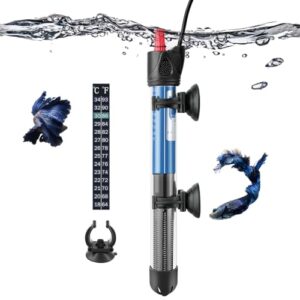 Submersible Aquarium Heater for 10-30L Tanks
