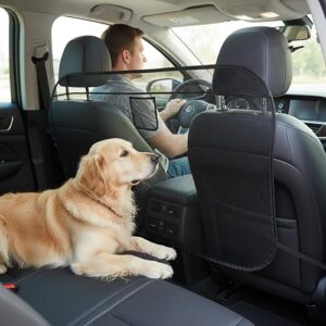 Universal Folding Dog Barrier for Vehicles