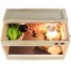 Versatile Reptile Terrarium with Incubator