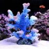 Vibrant Polyresin Coral Ornament for Aquariums