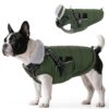 Waterproof Coat with Harness for Medium Dogs