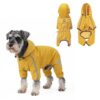 Waterproof Dog Raincoat with Reflective Strips