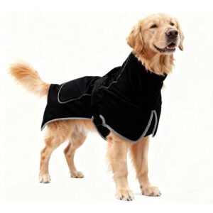 Waterproof Fleece Dog Coat for Winter
