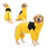 Waterproof Full-Body Dog Raincoat for Large Dogs