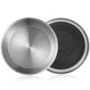 Wellbro Non-Slip Stainless Steel Cat Bowls