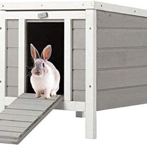 Wooden Rabbit Hide House and Shelter